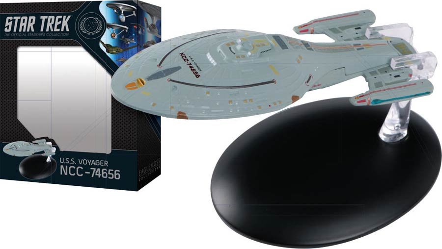 Star Trek Starships Best Of Figurine Collection #5 USS Voyager NCC-74656
