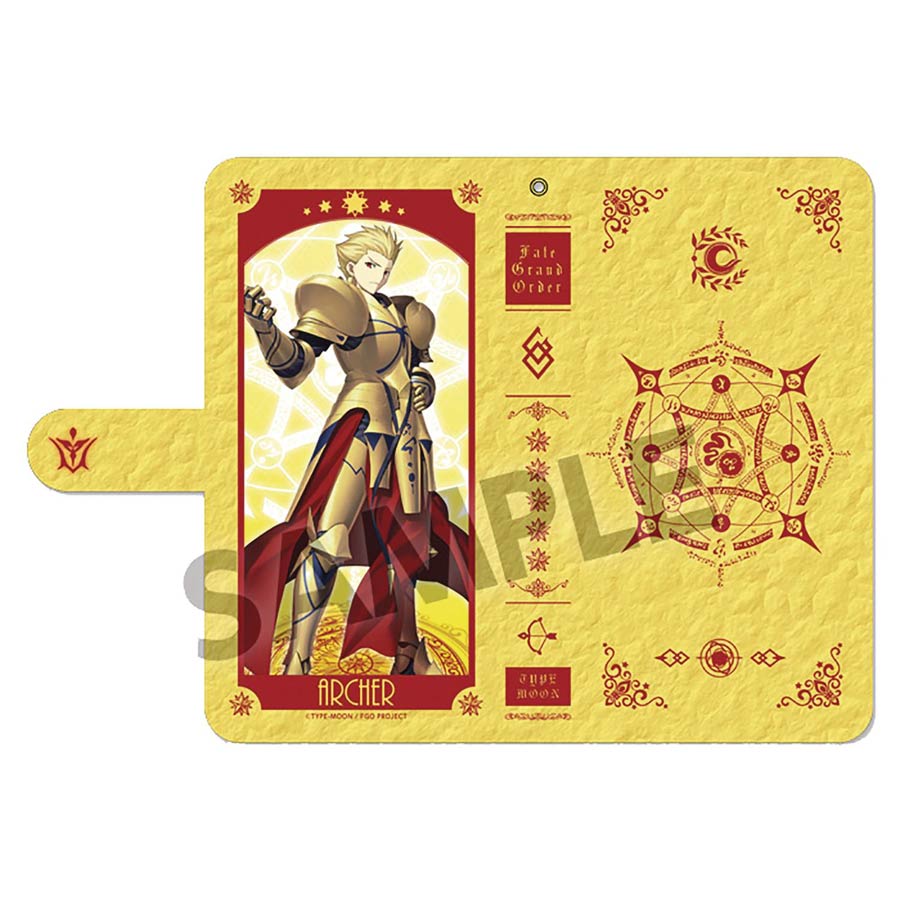 Fate/Grand Order Phone Wallet Case - Archer Gilgamesh