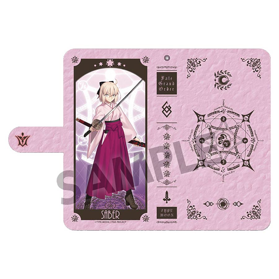 Fate/Grand Order Phone Wallet Case - Saber Okita Souji