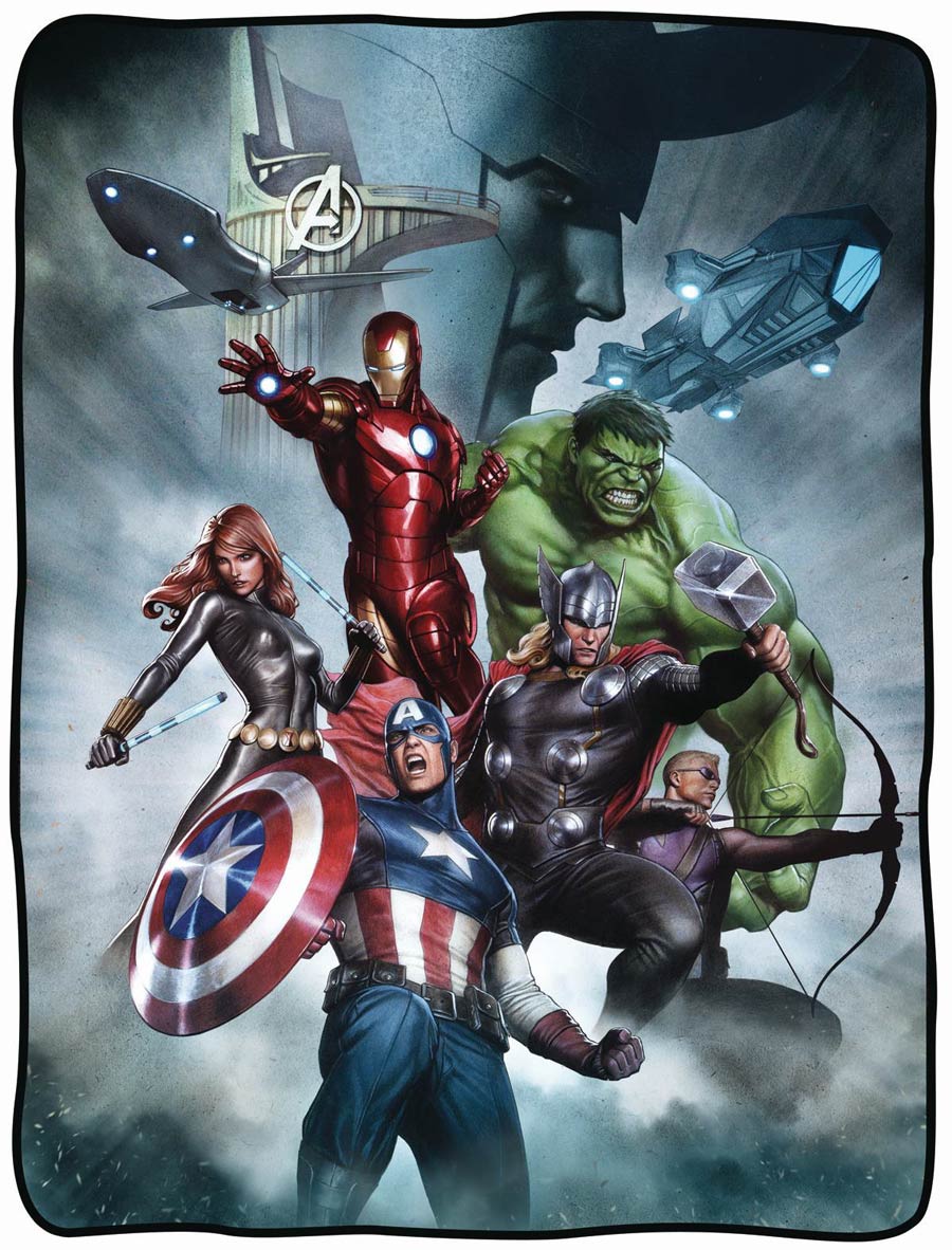 Avengers Character Fleece Blanket