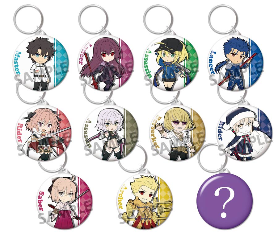 Fate Grand Order Pikuriru Vol 2 Can Keychain 50-Piece Display