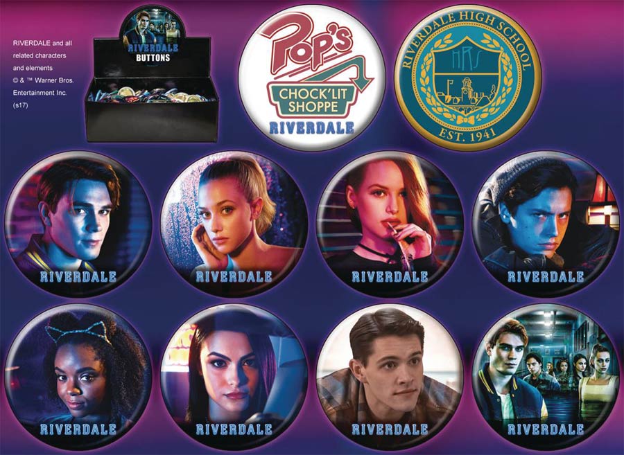 Riverdale Button 144-Piece Assortment Case