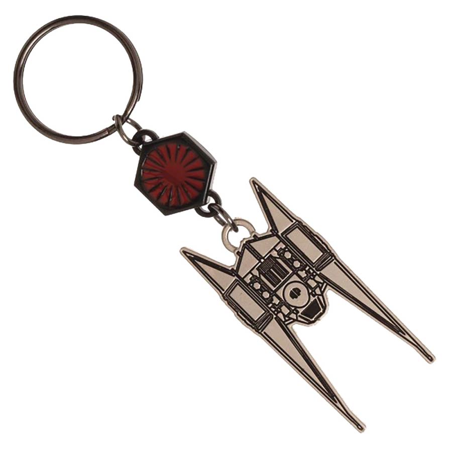 Star Wars Episode VIII The Last Jedi First Kylo Rens TIE Silencer Dangle Keychain