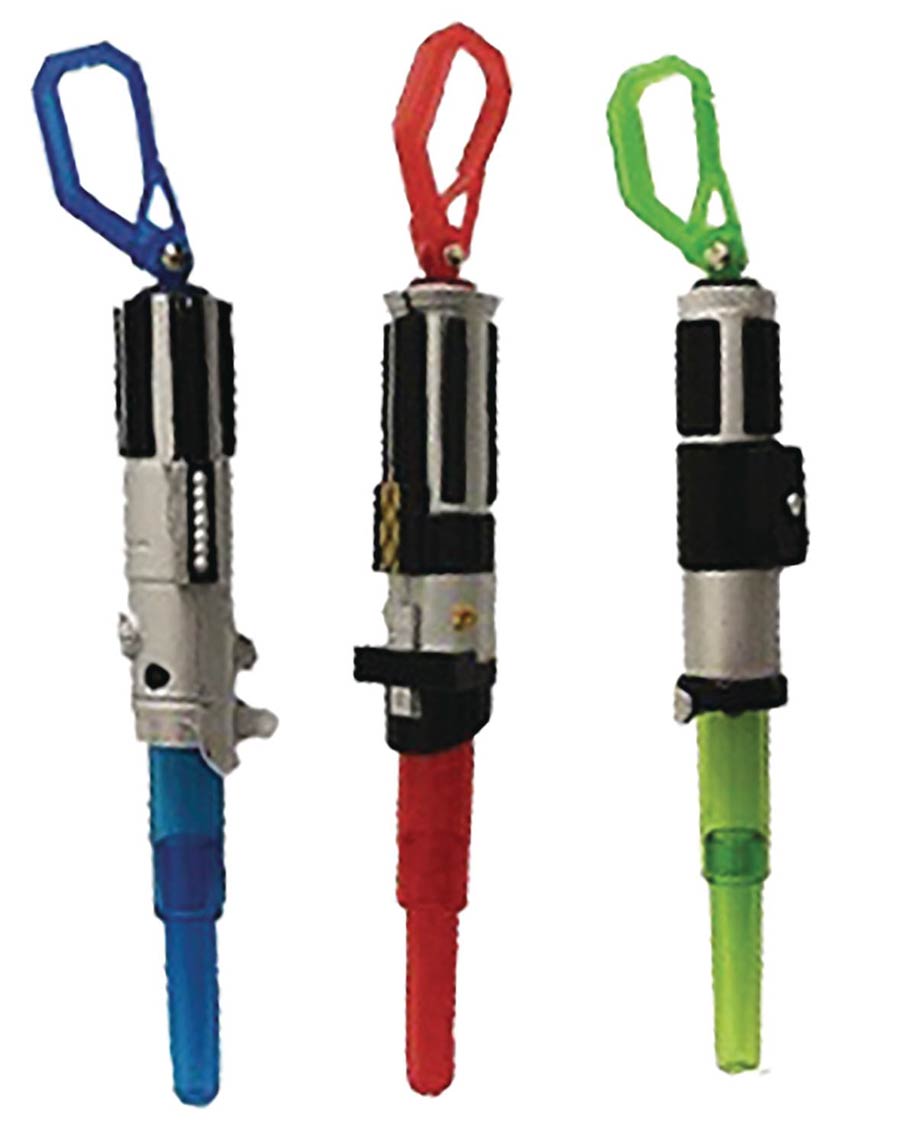 Star Wars Mini Light-Up Lightsaber Hanger Blind Mystery Box 24-Piece Display