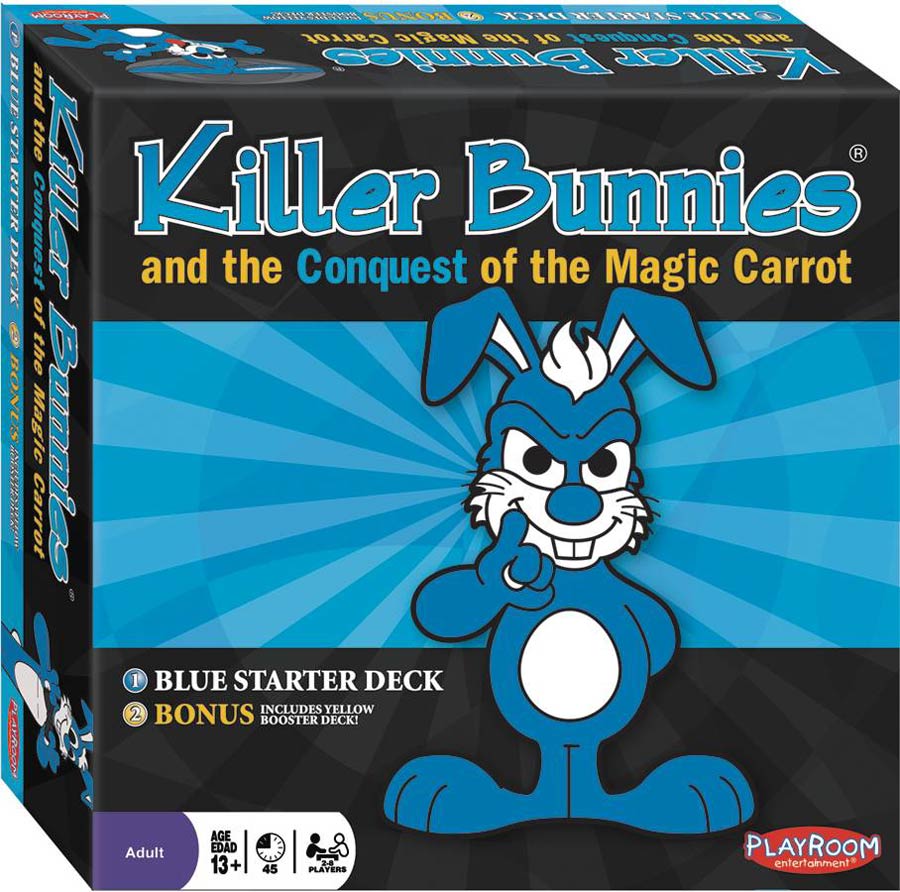 Killer Bunnies And The Conquest Of The Magic Carrot Blue Starter Edition