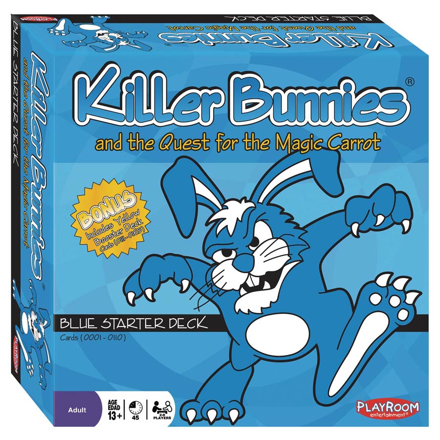 Killer Bunnies And The Quest For The Magic Carrot Blue Starter Edition