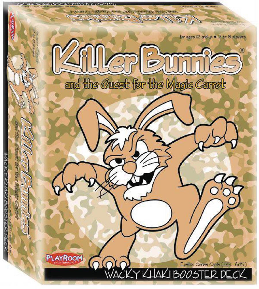Killer Bunnies And The Quest For The Magic Carrot Wacky Khaki Booster