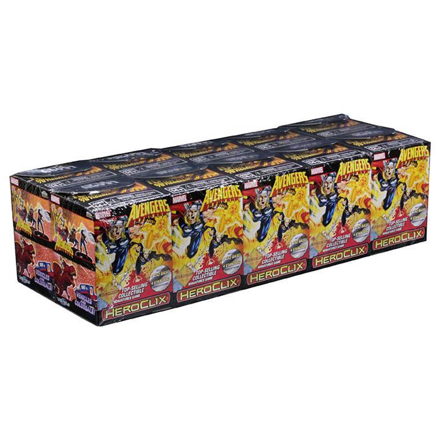 Marvel HeroClix Avengers Infinity Colossal Booster Brick (10)