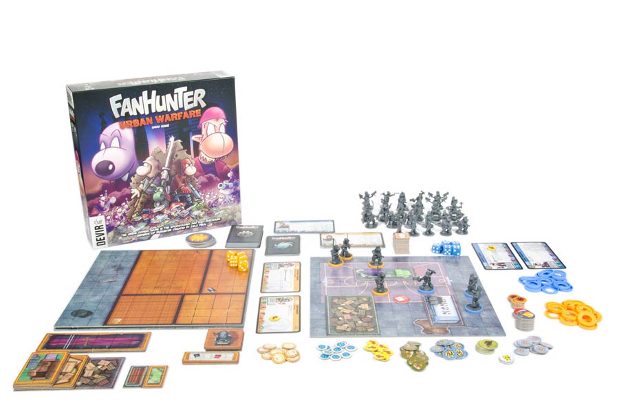 Fanhunter Urban Warfare Board Game