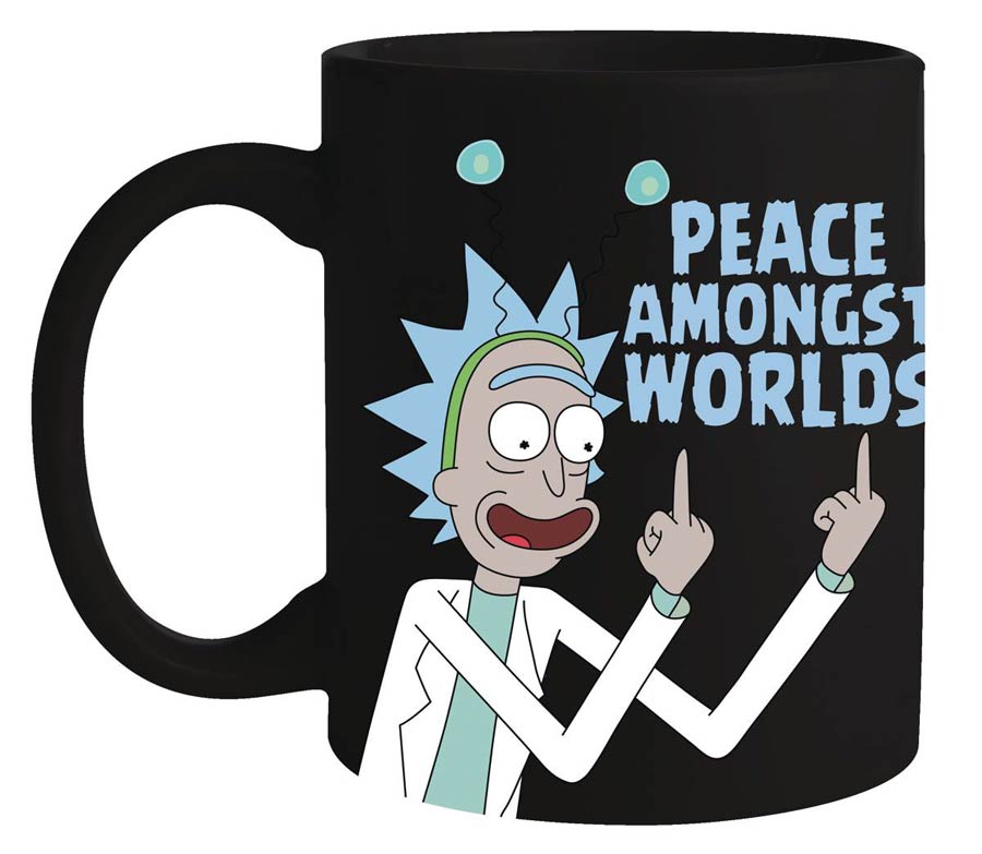 Rick And Morty Peace Amongst Worlds Mug