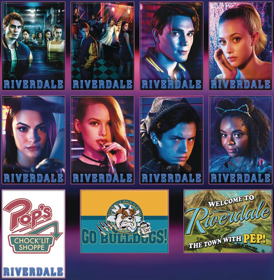 Riverdale Magnet 36-Piece Assortment Case
