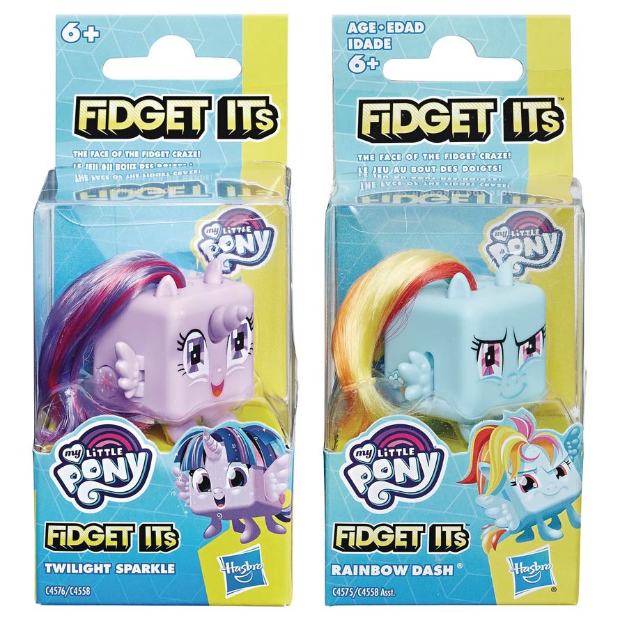 Fidget Its My Little Pony Character Cube Display