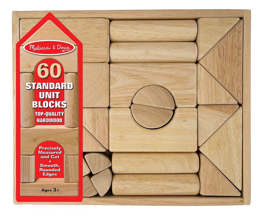 Melissa & Doug Standard Unit Blocks