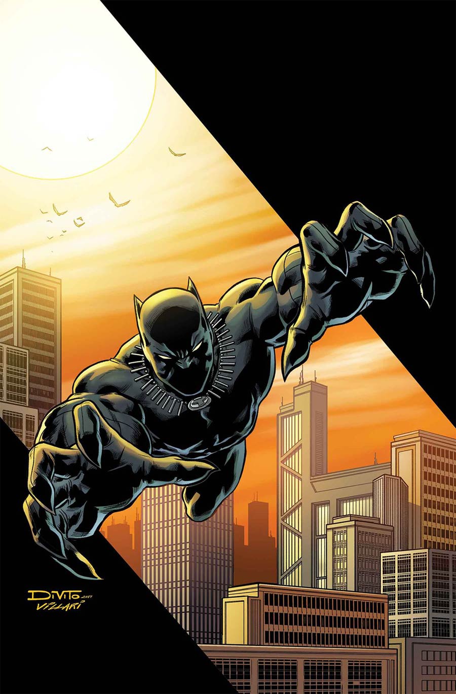 Black Panther The Sound And The Fury By Andrea Di Vito Poster