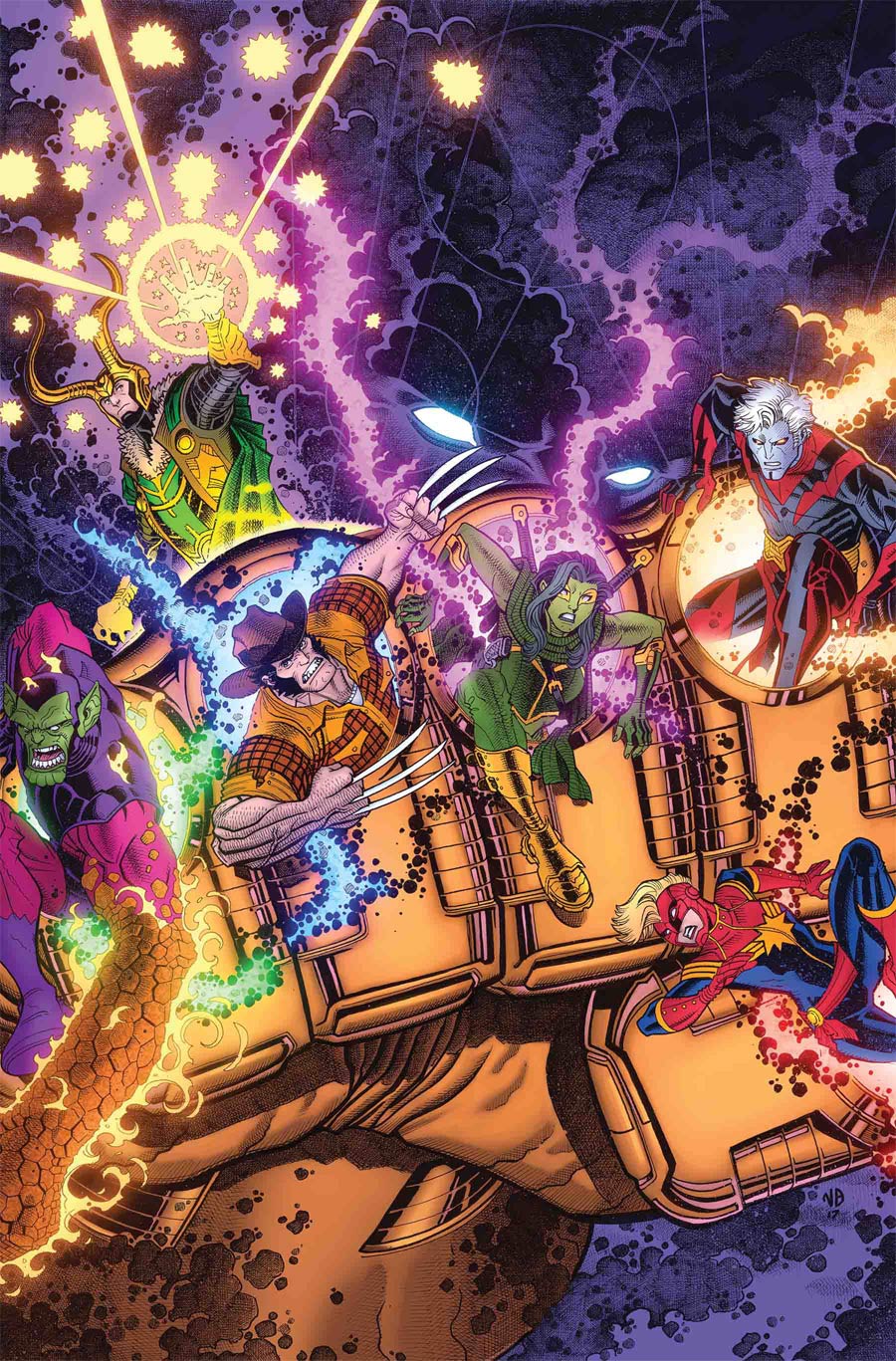 Infinity Countdown By Nick Bradshaw Poster