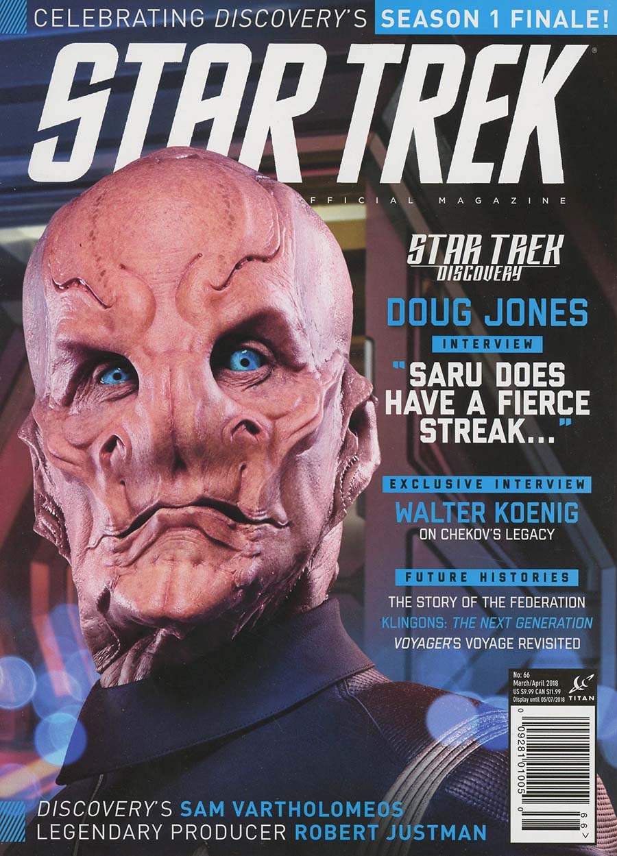 Star Trek Magazine #66 March / April 2018 Newsstand Edition