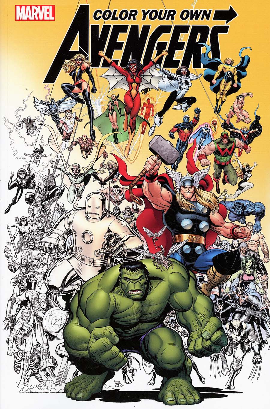 Color Your Own Avengers TP