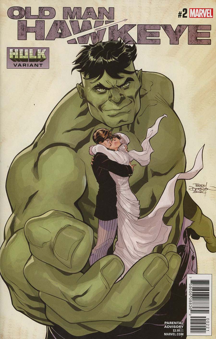Old Man Hawkeye #2 Cover B Variant Terry Dodson Hulk Smash Cover (Marvel Legacy Tie-In)