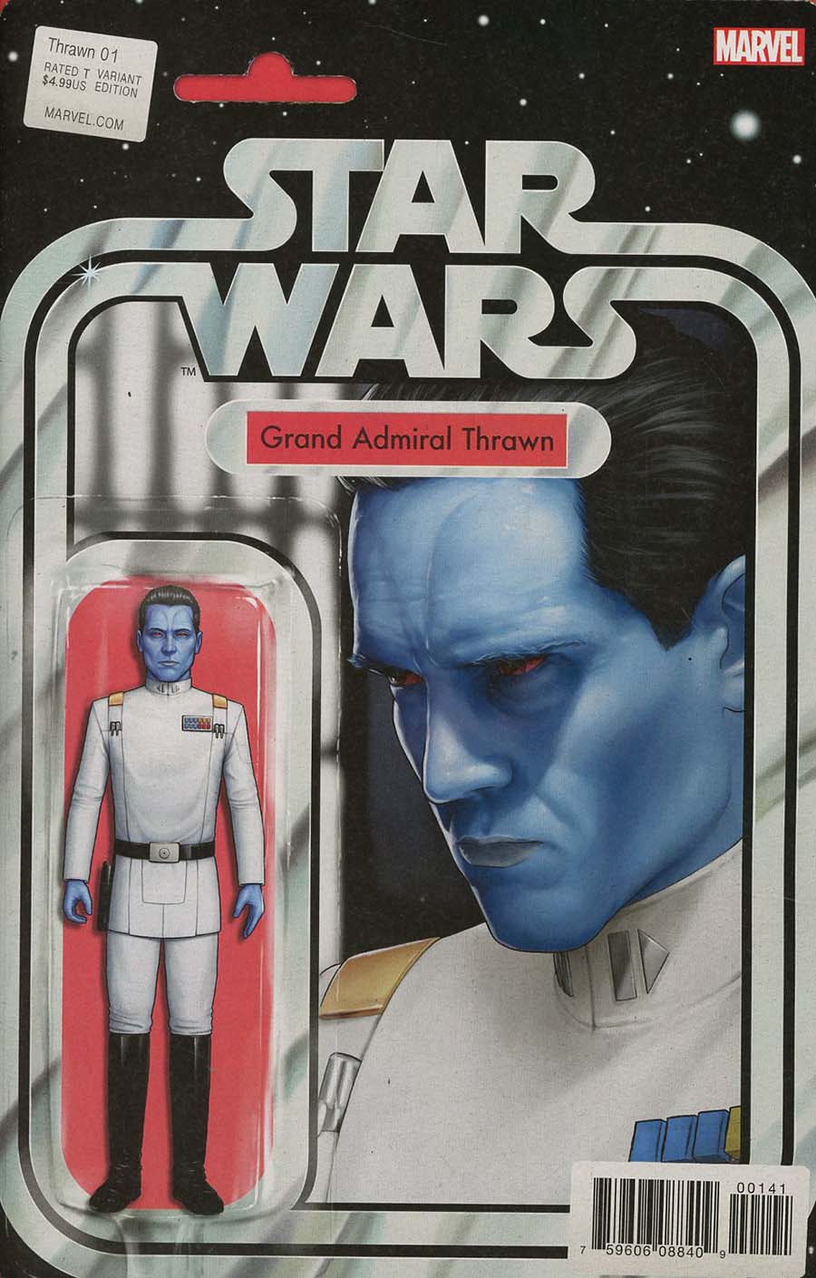 Star Wars Thrawn #1 Cover B Variant John Tyler Christopher Action Figure Cover
