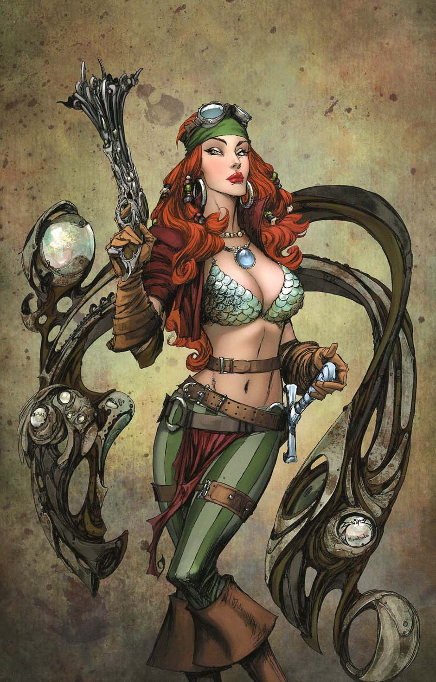 Legenderry Red Sonja Vol 2 #1 Cover D Incentive Joe Benitez Virgin Cover