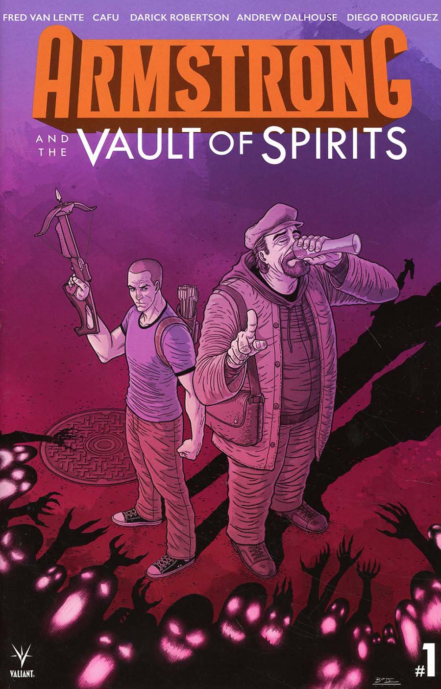 Armstrong And The Vault Of Spirits One Shot Cover C Incentive Ryan Bodenheim Variant Cover