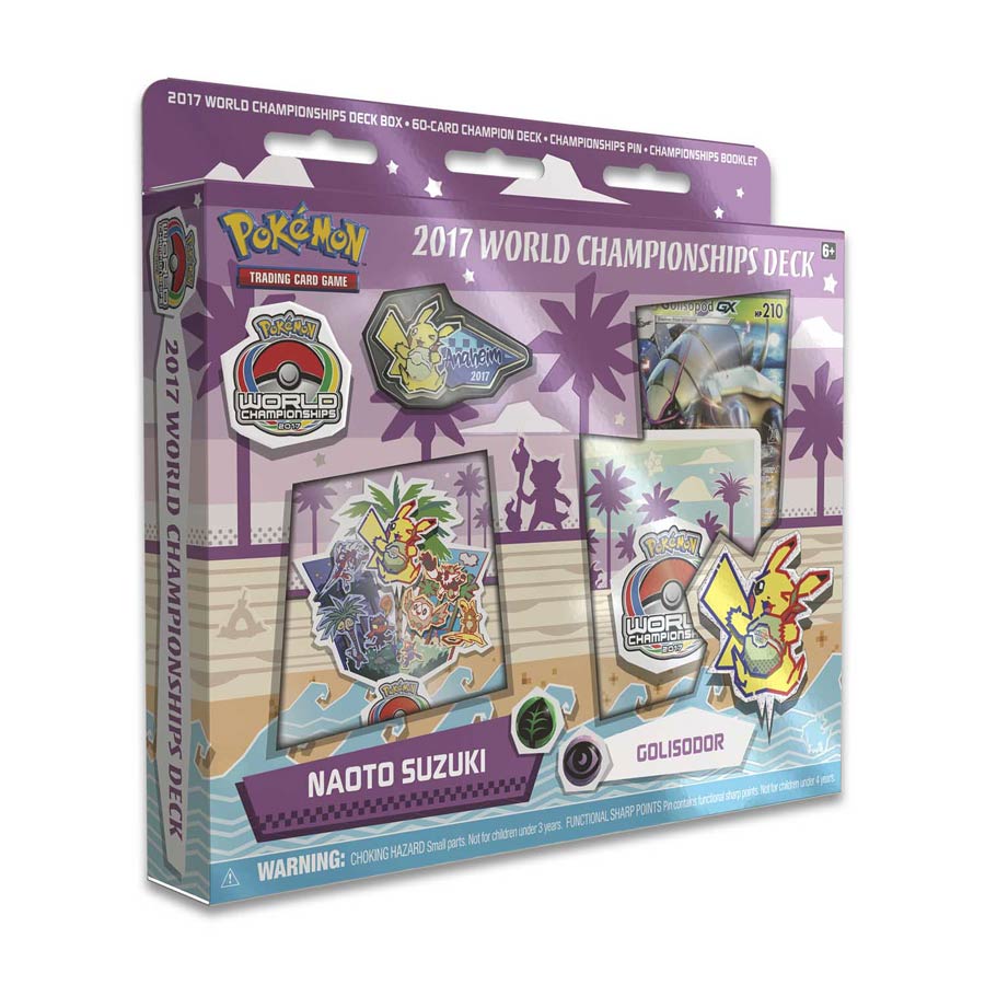 Pokemon TCG 2017 World Championships Deck - Naoto Suzuki Golisodor