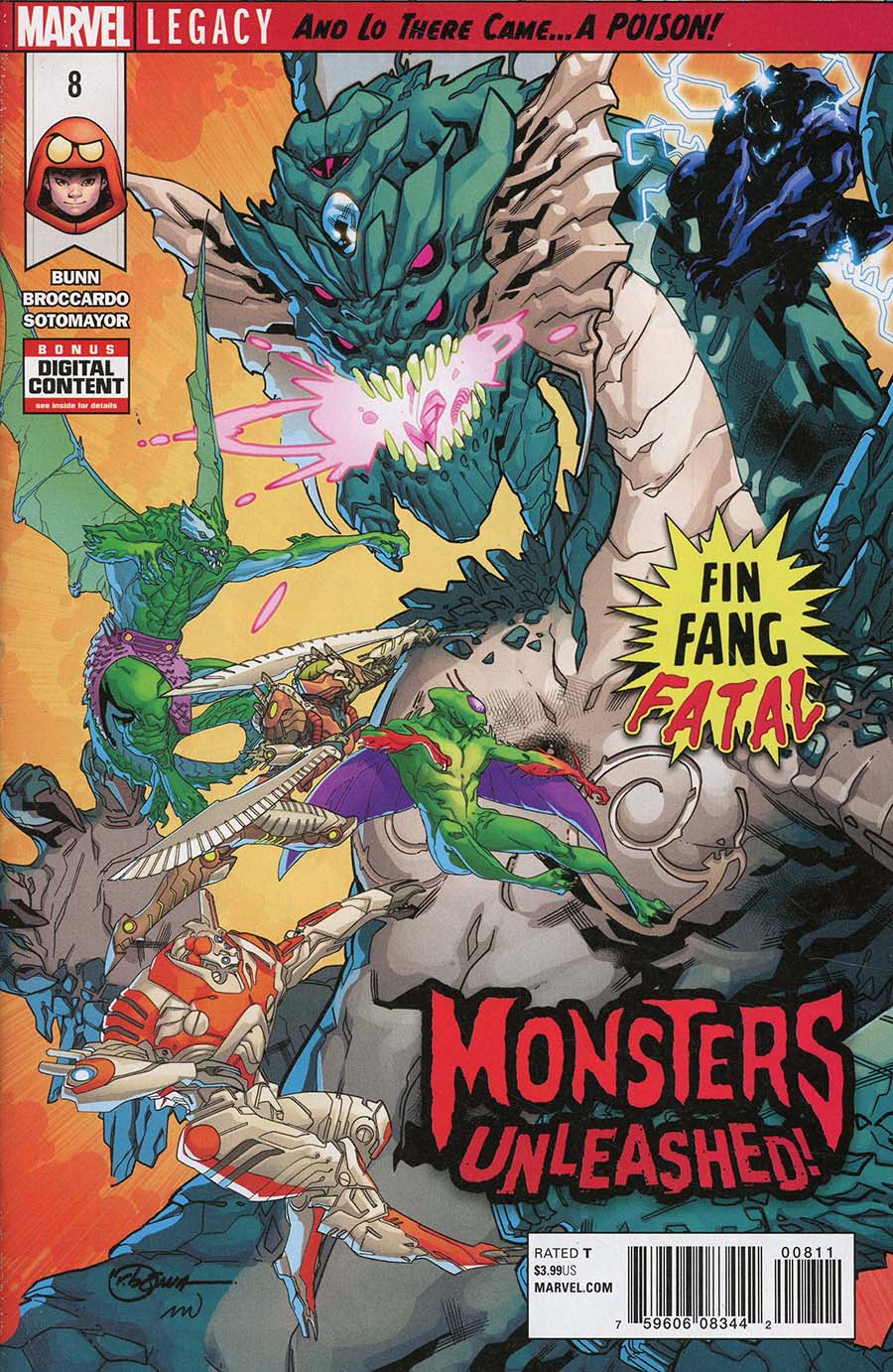 Monsters Unleashed Vol 2 #8 (Venomverse Tie-In)(Marvel Legacy Tie-In)