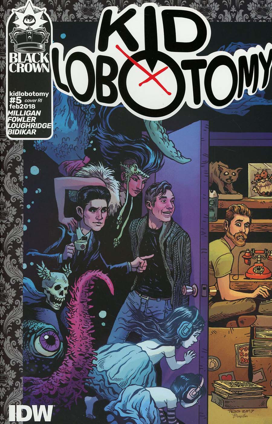 Kid Lobotomy #5 Cover C Incentive Brandon Graham Variant Cover