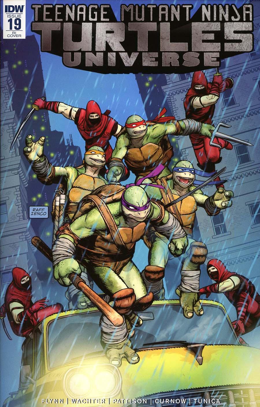 Teenage Mutant Ninja Turtles Universe #19 Cover C Incentive Raffaele Ienco Variant Cover