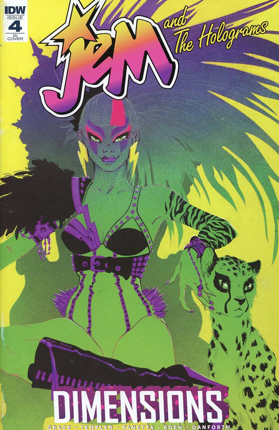 Jem And The Holograms Dimensions #4 Cover C Incentive Eliza Frye Variant Cover