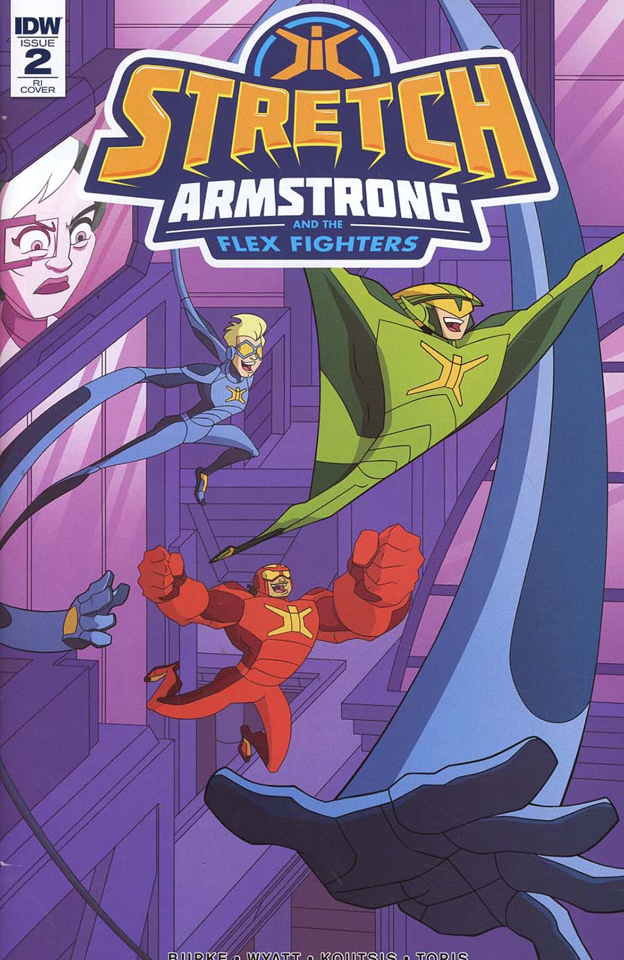 Stretch Armstrong And The Flex Fighters #2 Cover C Incentive Ciro Variant Cover