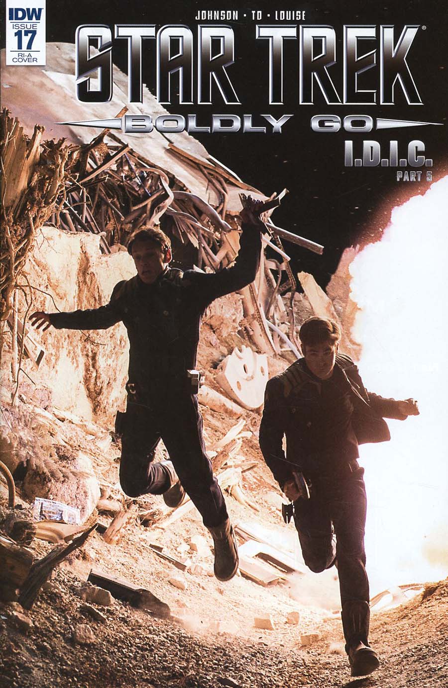 Star Trek Boldly Go #17 Cover C Incentive Photo Variant Cover