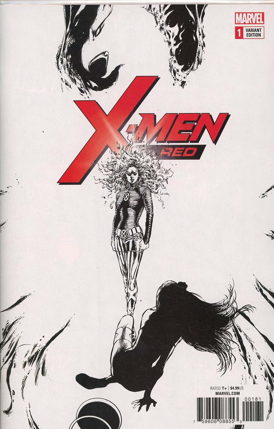 X-Men Red #1 Cover I Incentive Phil Jimenez Remastered Sketch Variant Cover (Marvel Legacy Tie-In)