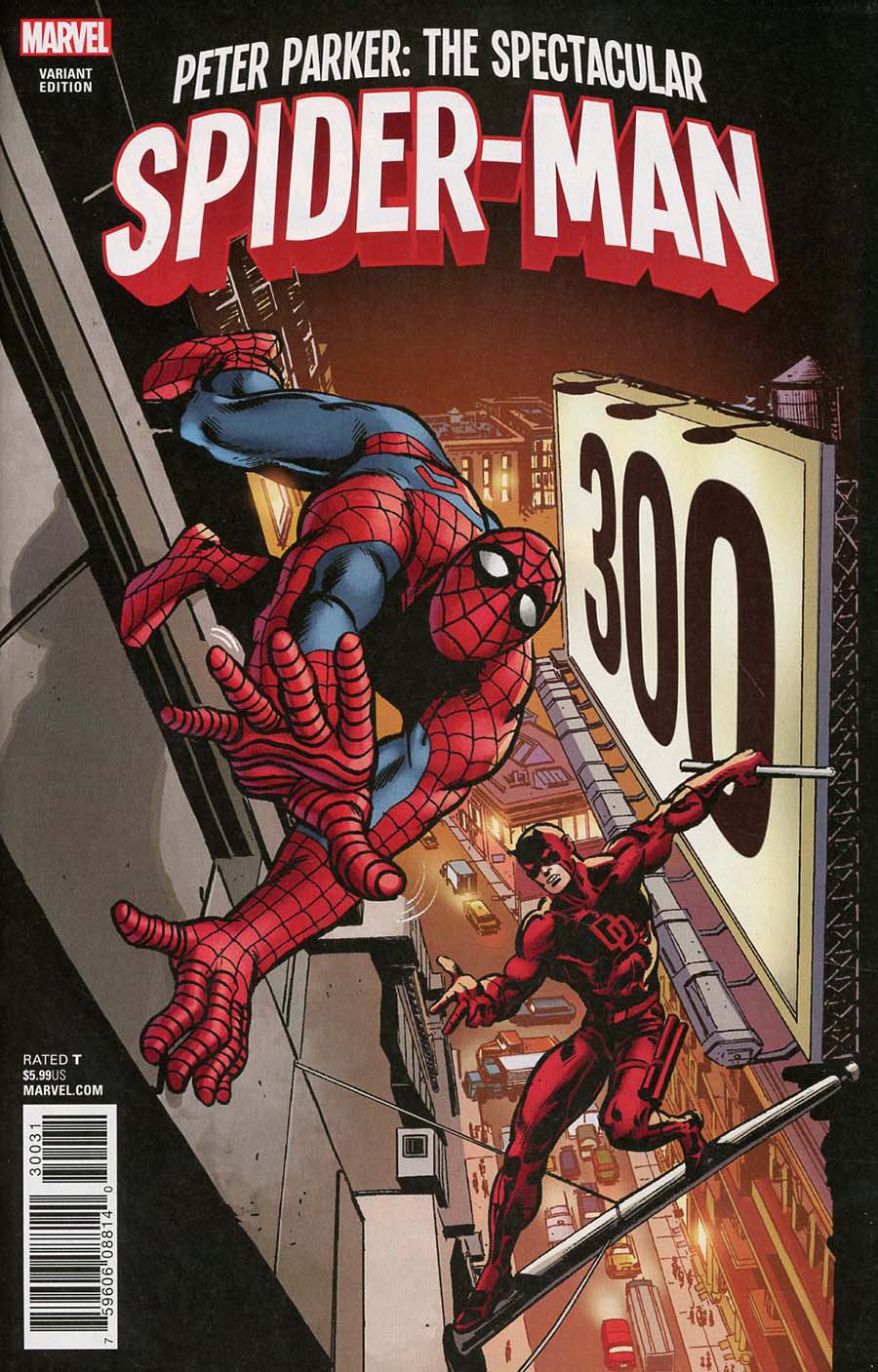 Peter Parker Spectacular Spider-Man #300 Cover G Incentive Frank Miller Remastered Color Variant Cover (Marvel Legacy Tie-In)