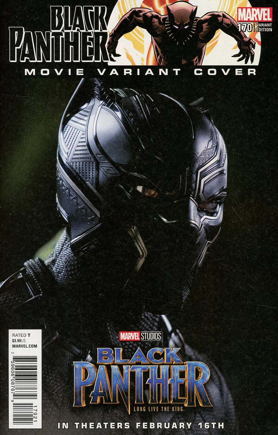 Black Panther Vol 6 #170 Cover C Incentive Movie Variant Cover (Marvel Legacy Tie-In)