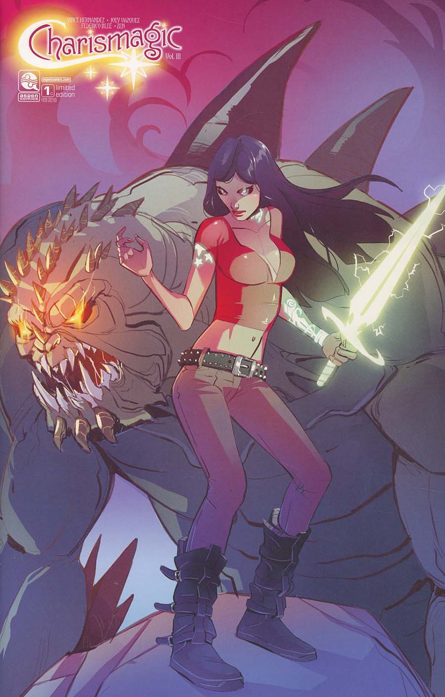 Charismagic Vol 3 #1 Cover C Incentive Romina Moranelli Variant Cover