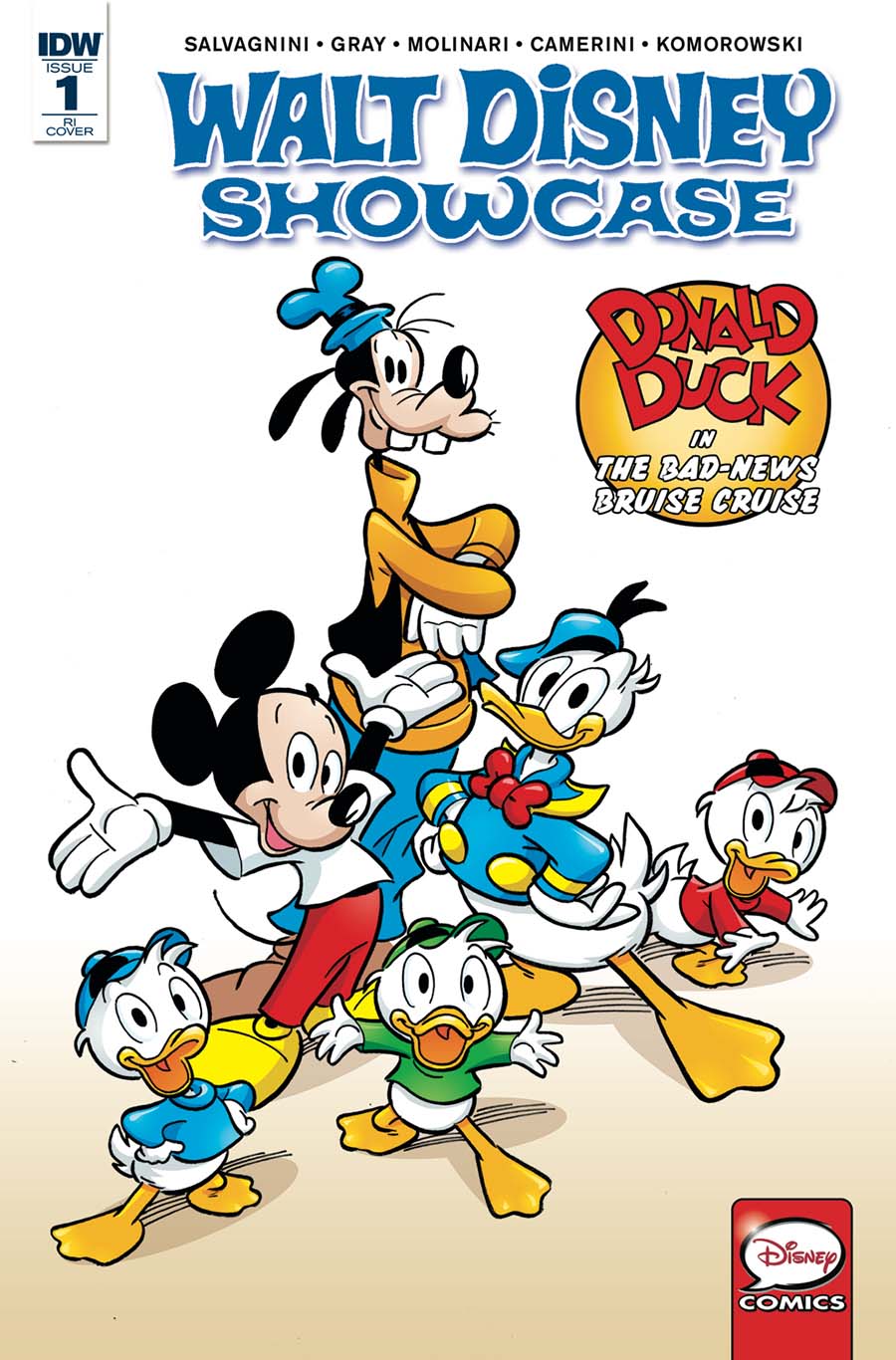 Walt Disney Showcase Vol 2 #1 Donald Duck Cover C Incentive Marco Mazzarello Variant Cover