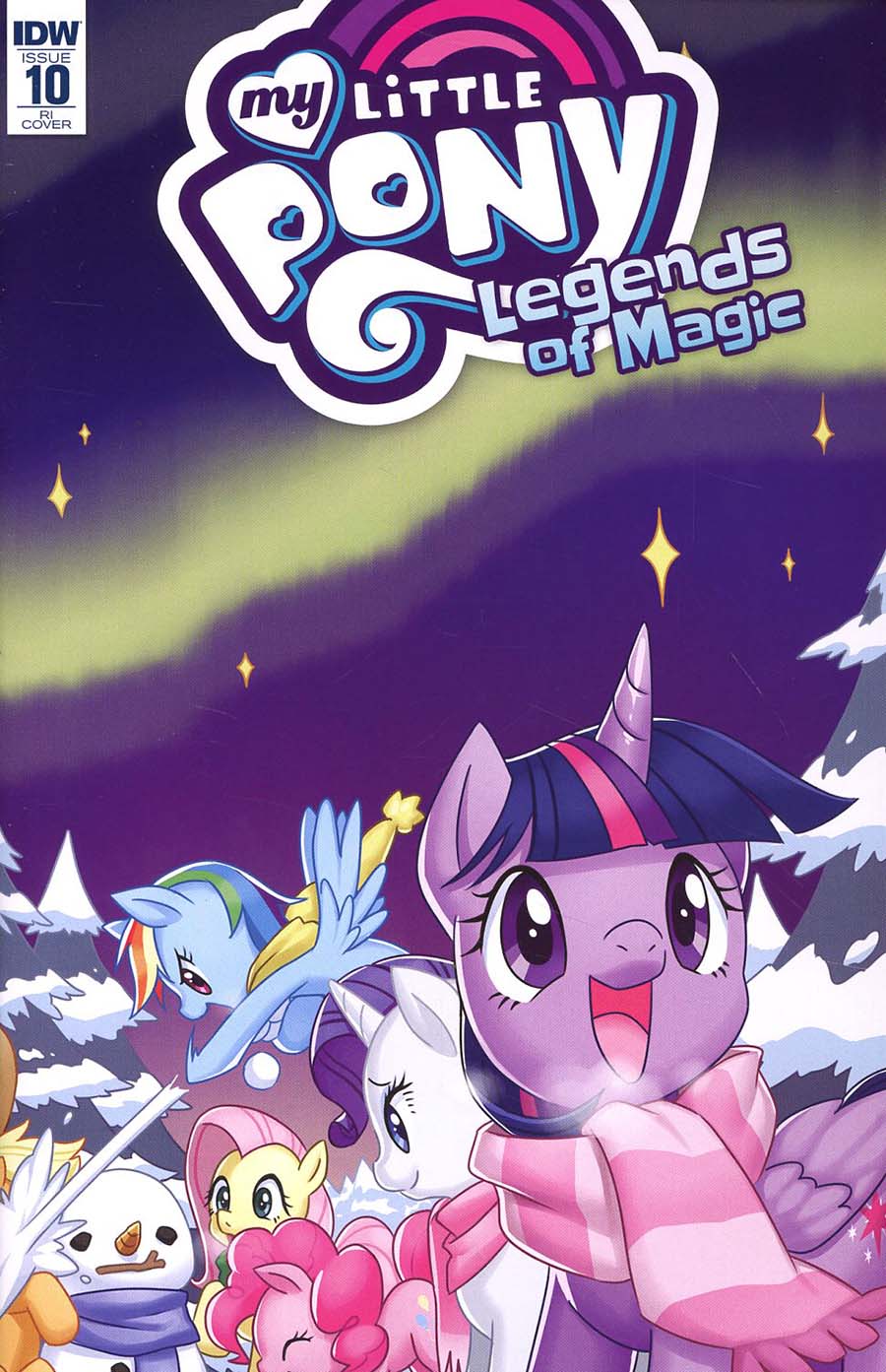 My Little Pony Legends Of Magic #10 Cover C Incentive Low Zi Rong Variant Cover
