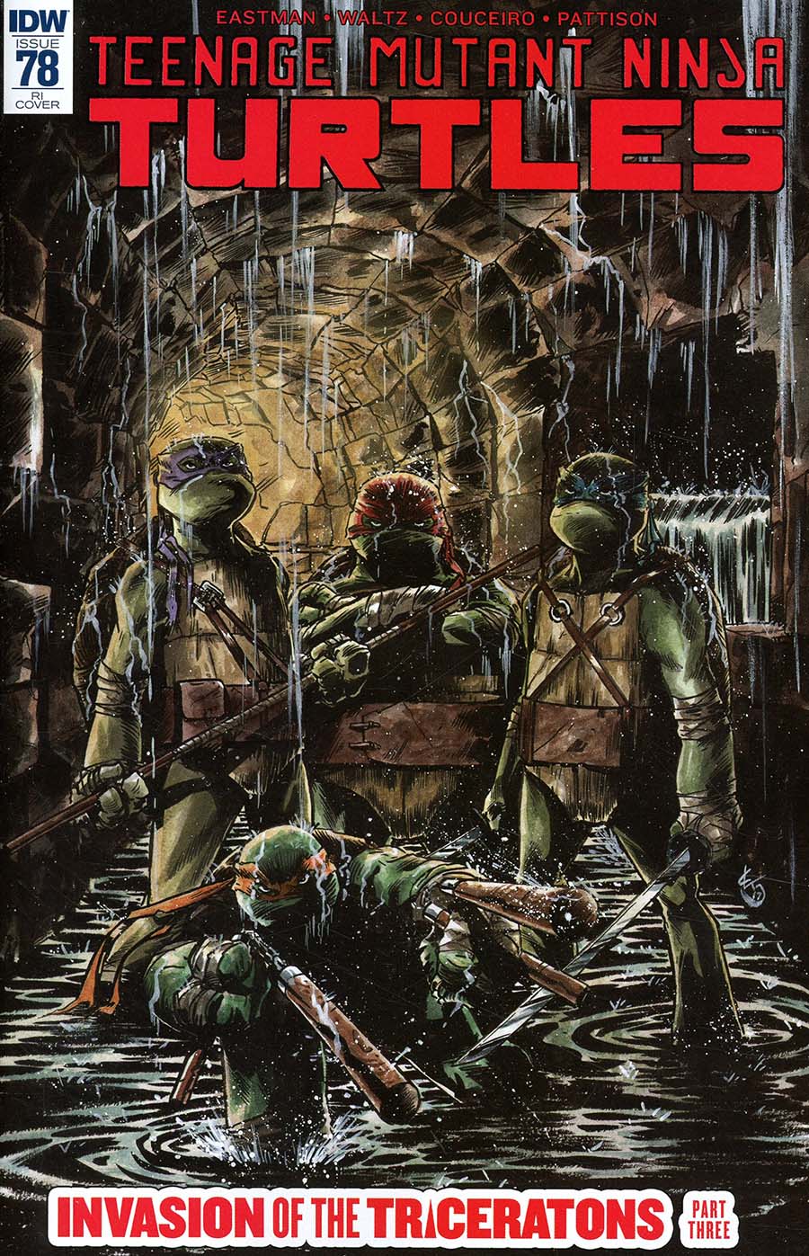 Teenage Mutant Ninja Turtles Vol 5 #78 Cover C Incentive Kelly Williams Variant Cover