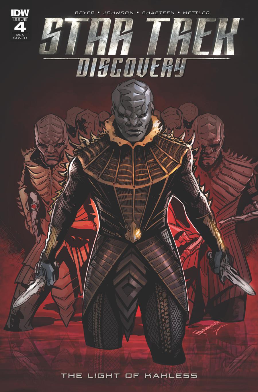 Star Trek Discovery #4 Cover C Incentive Angel Hernandez Variant Cover