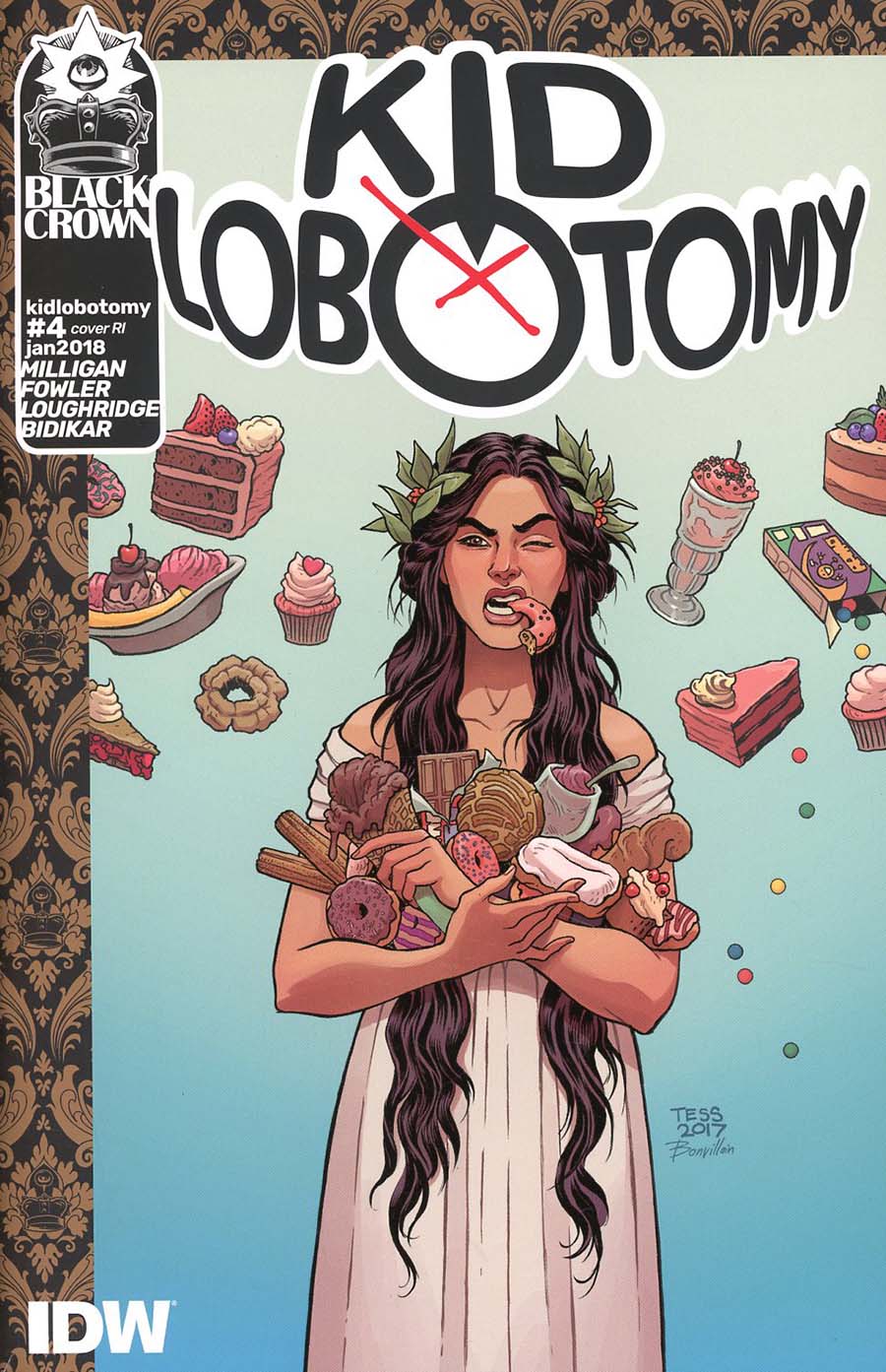 Kid Lobotomy #4 Cover C Incentive Tess Fowler Variant Cover