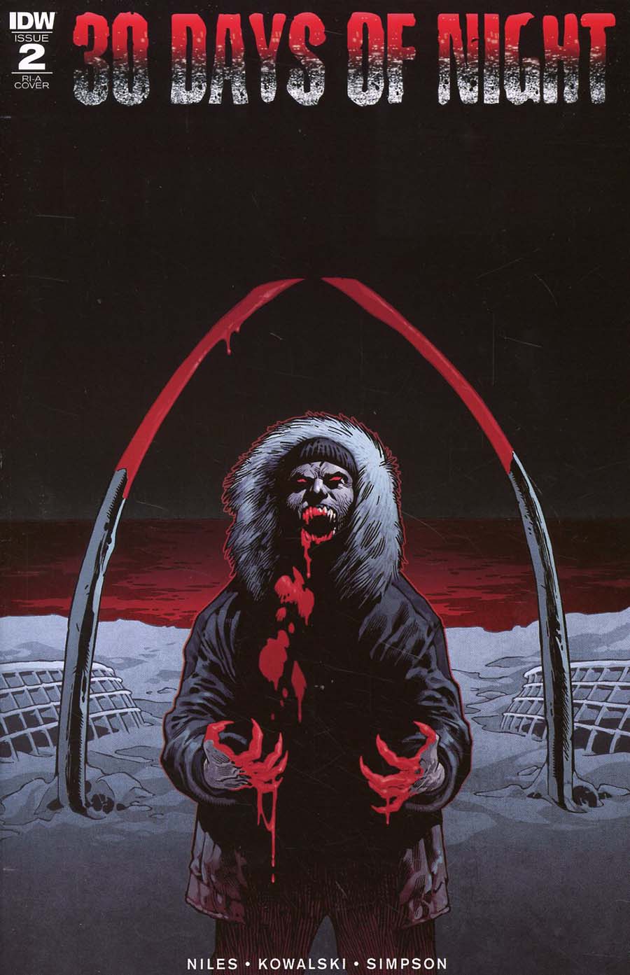 30 Days Of Night Vol 3 #2 Cover C Incentive Gabriel Rodriguez Variant Cover