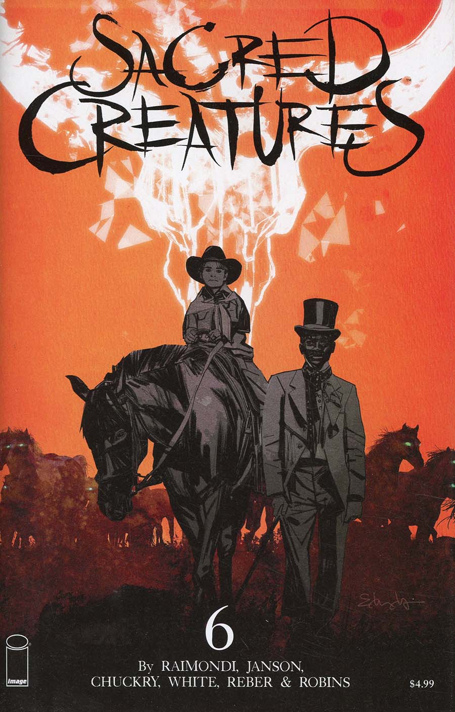 Sacred Creatures #6 Cover C Incentive Tommy Lee Edwards Variant Cover