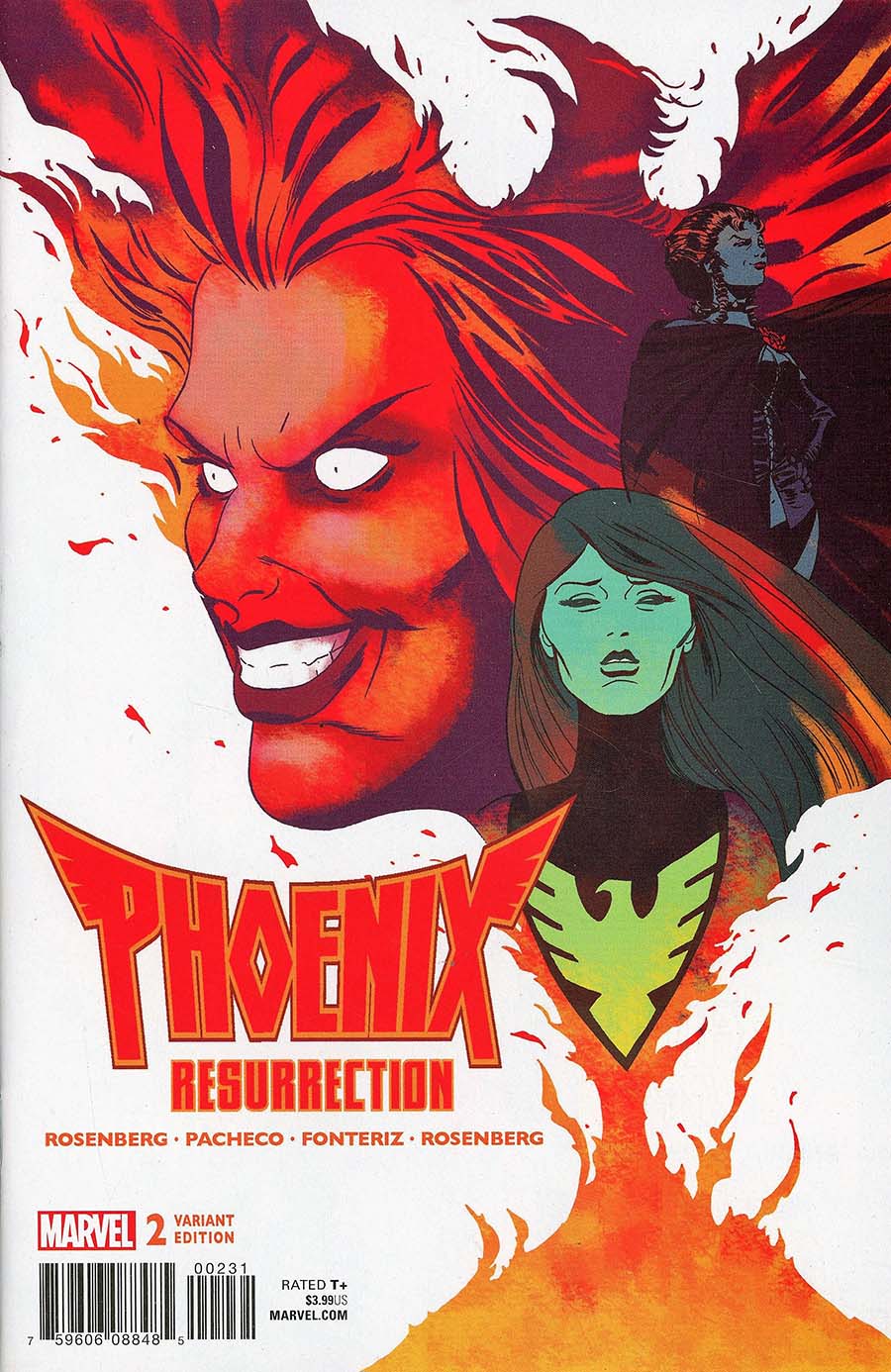 Phoenix Resurrection Return Of (Adult) Jean Grey #2 Cover D Incentive Marcos Martin Variant Cover (Marvel Legacy Tie-In)