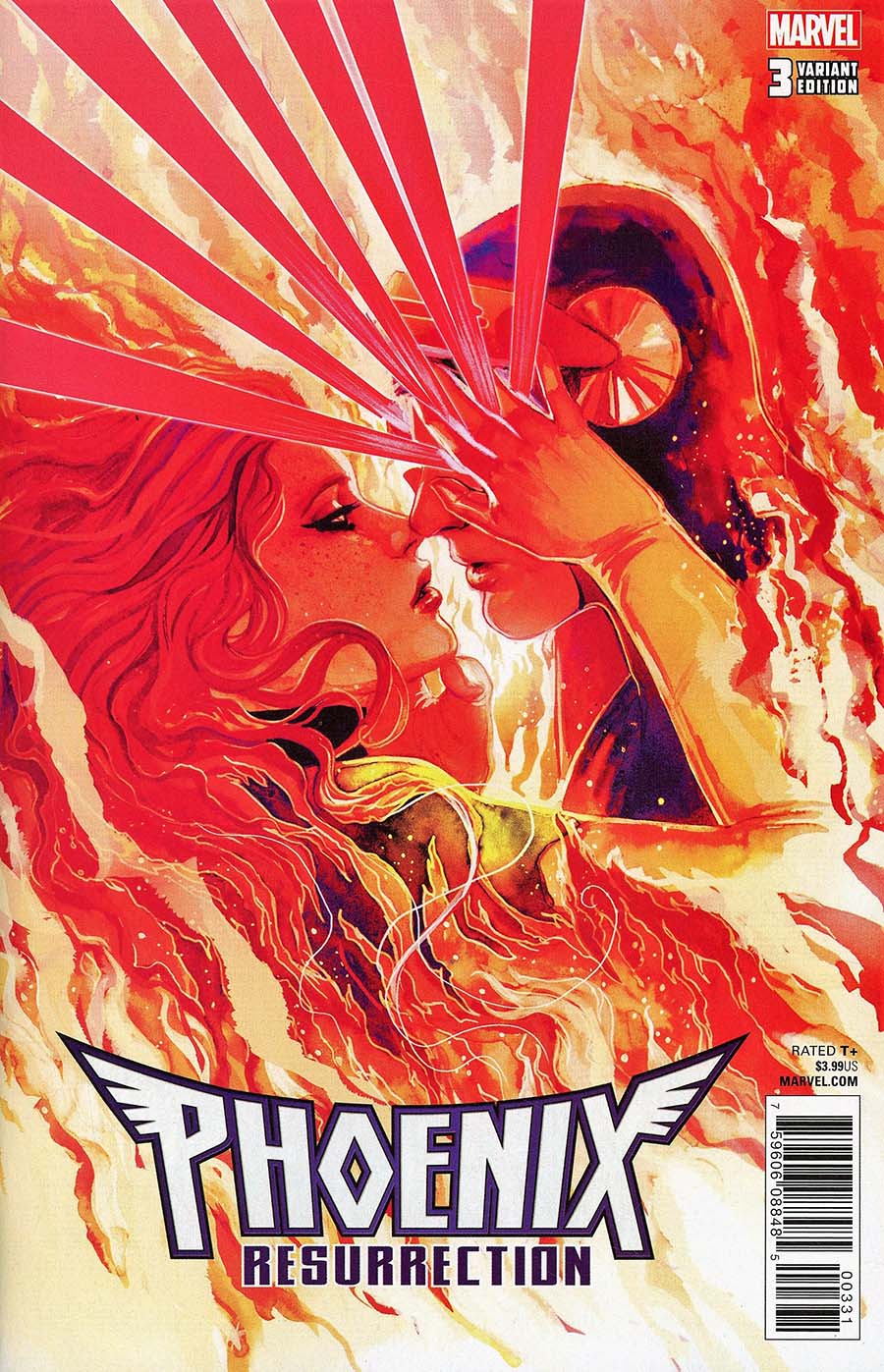 Phoenix Resurrection Return Of (Adult) Jean Grey #3 Cover D Incentive Stephanie Hans Variant Cover (Marvel Legacy Tie-In)