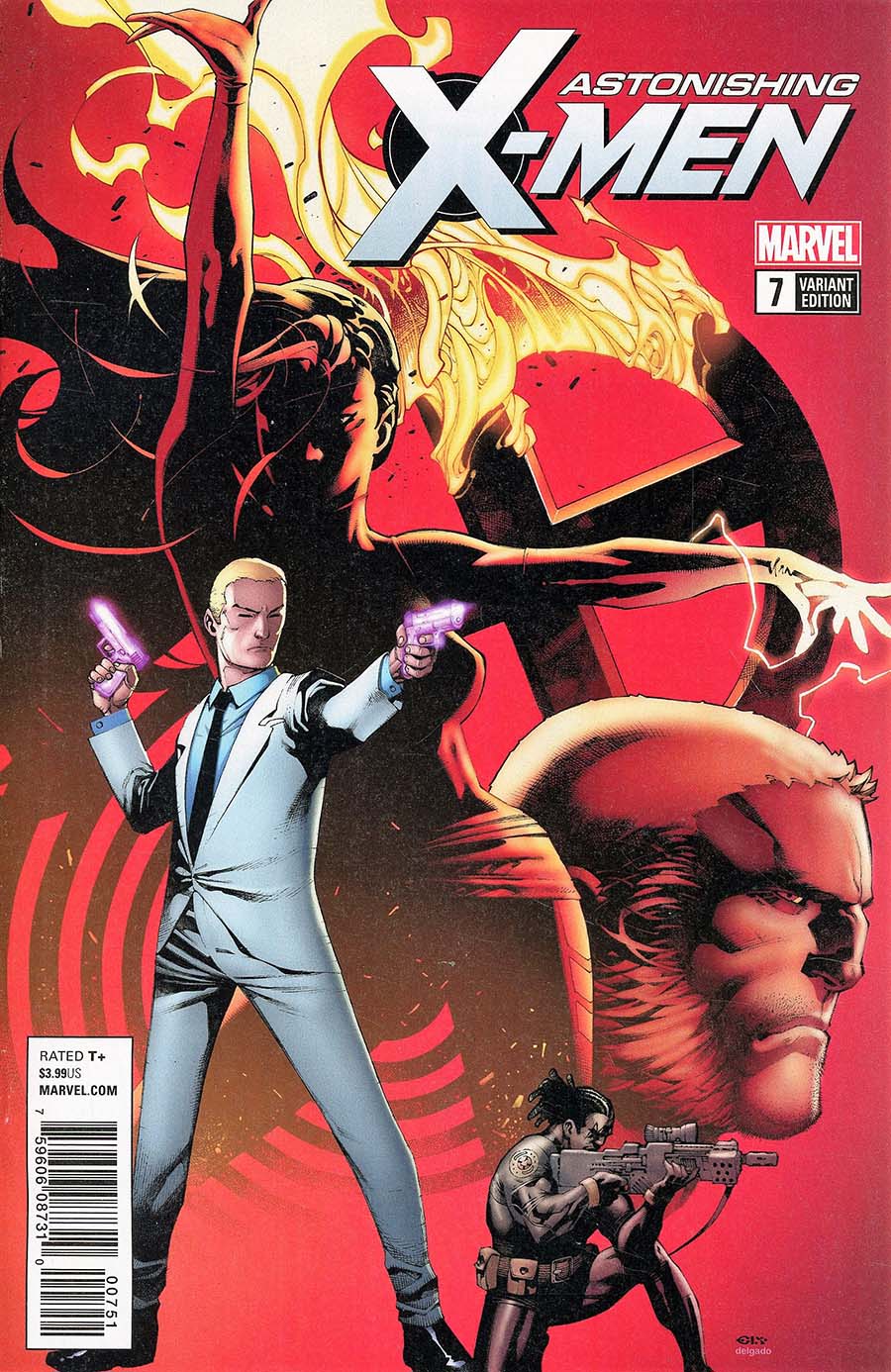 Astonishing X-Men Vol 4 #7 Cover F Incentive Chris Stevens Variant Cover (Marvel Legacy Tie-In)