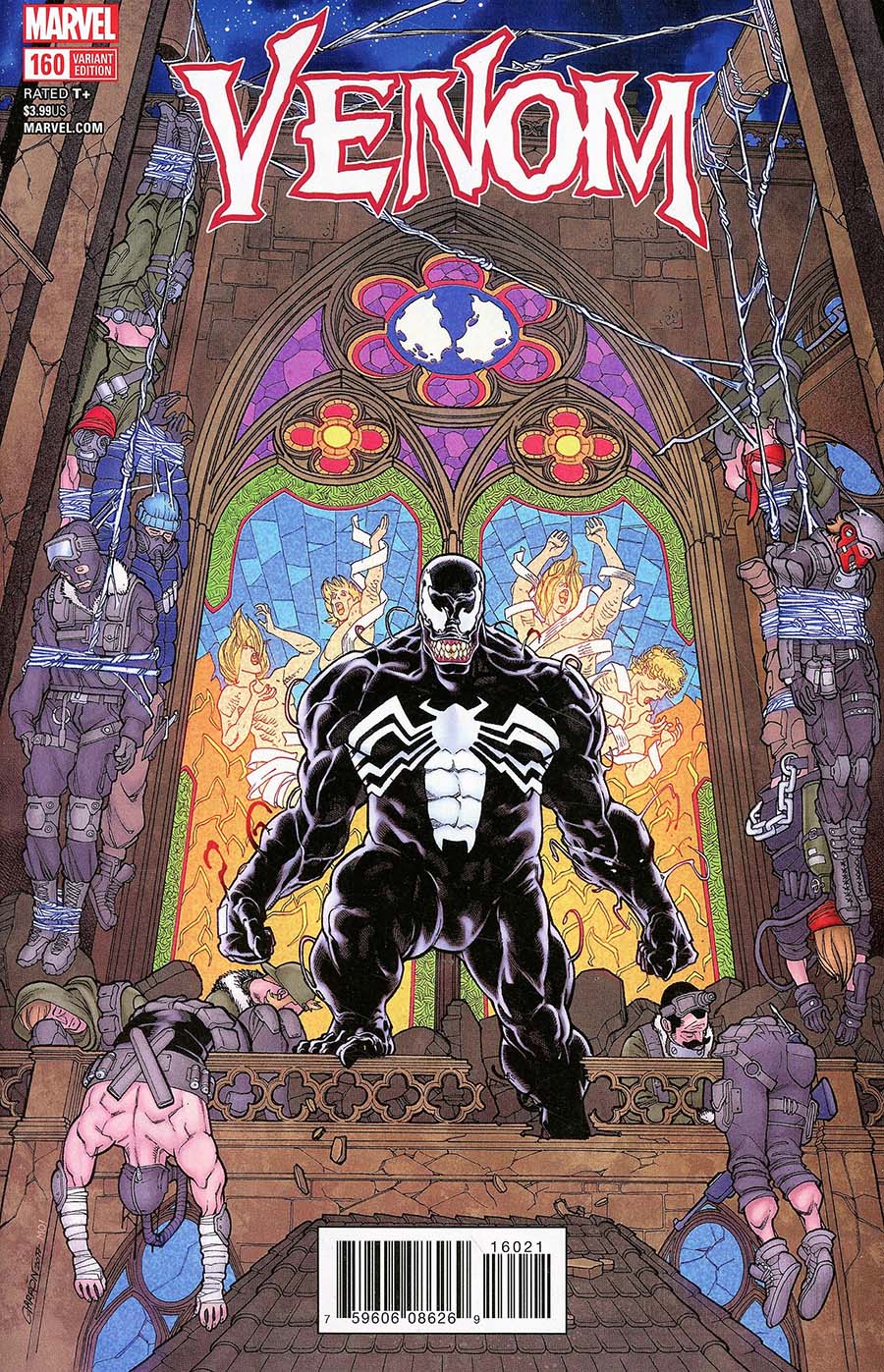 Venom Vol 3 #160 Cover C Incentive Javier Garron Variant Cover (Venom Inc Part 5)(Marvel Legacy Tie-In)