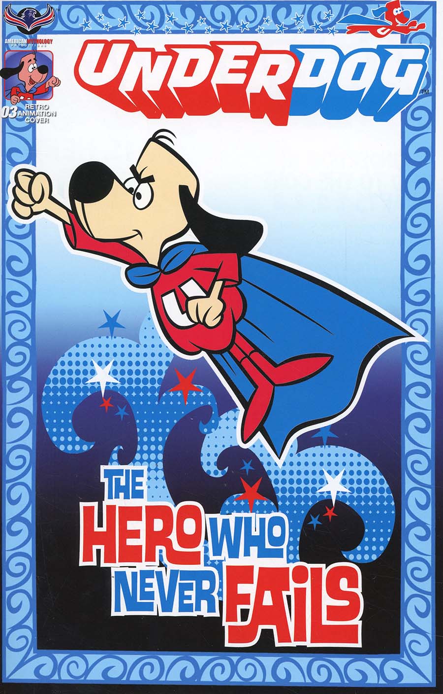 Underdog (American Mythology) #3 Cover D Incentive Retro Animation Variant Cover