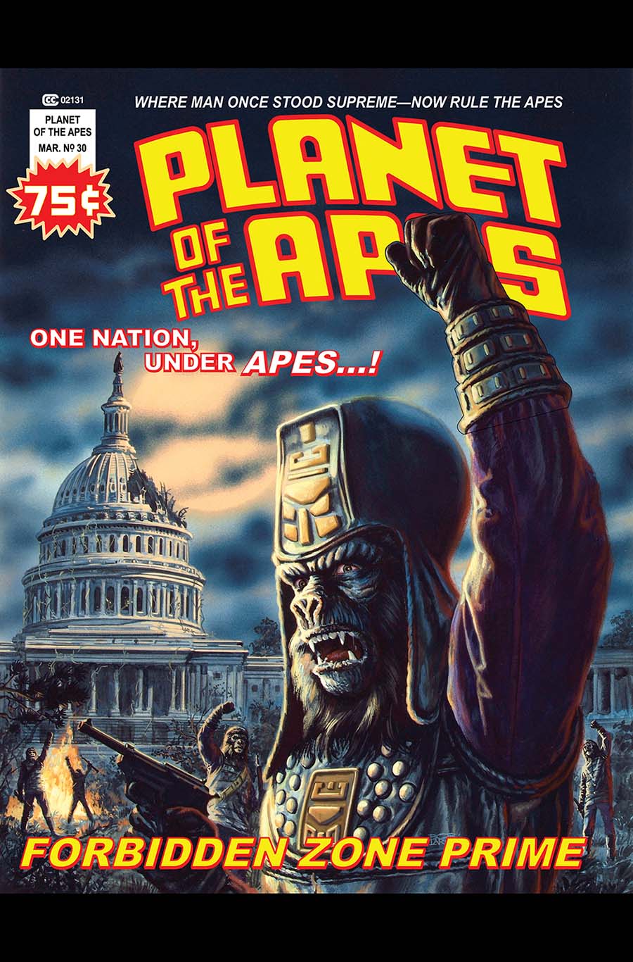 Planet Of The Apes Ursus #1 Cover D Incentive Bob Larkin Unpublished Magazine Variant Cover