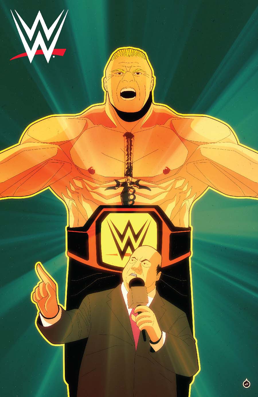 WWE Royal Rumble 2018 Special #1 Cover C Incentive Juan Doe Virgin Variant Cover